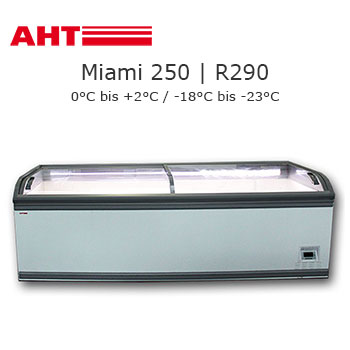 Kühltruhe Tiefkuehltruhe chiller AHT Miami 250 UVS