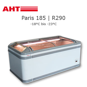Tiefkühltruhe Kopftruhe / freezer AHT Paris 185 VSAD