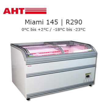 Tiefkühltruhe Kopftruhe freezer AHT Miami 145 UVSAD Tiefkühltruhe Kopftruhe freezer AHT Miami 145 UVSAD