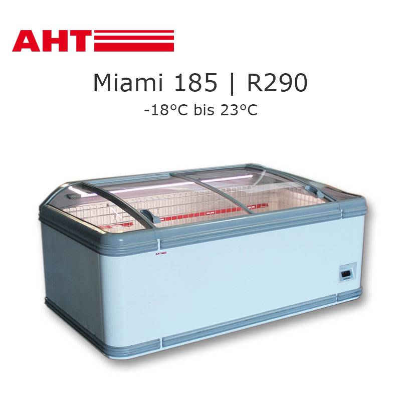 Tiefkühltruhe Kopftruhe freezer AHT Miami 185 VSAD Tiefkühltruhe Kopftruhe freezer AHT Miami 185 VSAD